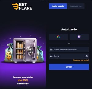 Betflare login